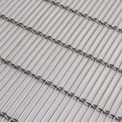 Cable arquitectónico decorativo exterior Rod Fabrics de Mesh Stainless Steel 316 del metal