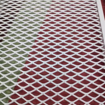 Panel de techo decorativo de malla metálica expandida de aluminio de 0,5 mm