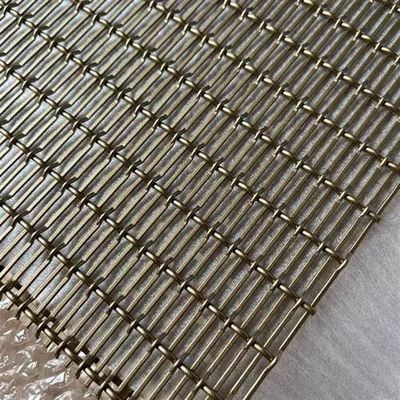 Acero inoxidable 304 malla metálica arquitectónica de 1,2 mm tejido