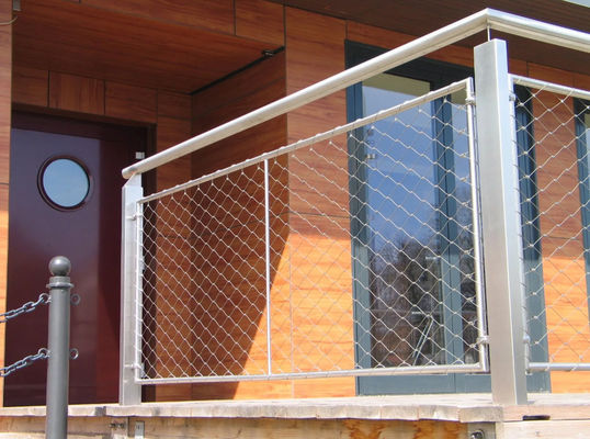 Rejilla de seguridad ligera anti-roya de acero inoxidable con forma de agujero de diamante