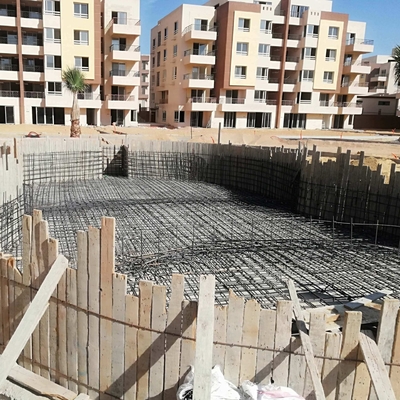 Sistema de encofrado de hormigón de Hy-Rib galvanizado para fácil vertido de cemento