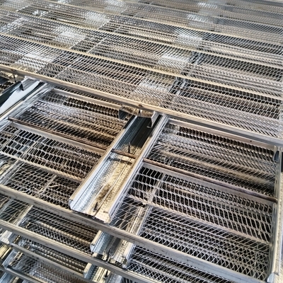 Sistema de encofrado de cemento de acero galvanizado para cimientos de hormigón reforzado