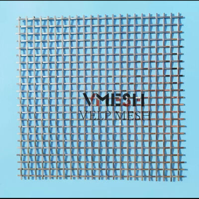 Malla de alambre tejida arquitectónica del acero inoxidable para la pared interior de la decoración