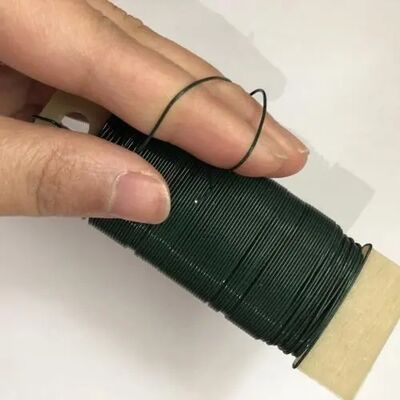 Christmas Decorations for Trees Green Floral Wire Roll Decoration Craft Florist Wire