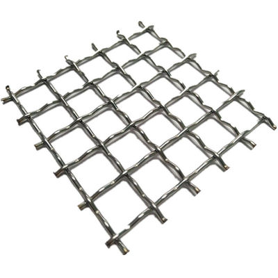 Metal tejido de acero inoxidable de la malla de alambre 430 de la encrespadura de la cerradura de la armadura llana decorativo