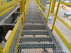 XG-11 Pasarela Elevada de Metal Expandido ASTM A123 Rejilla de Acero de Metal Expandido