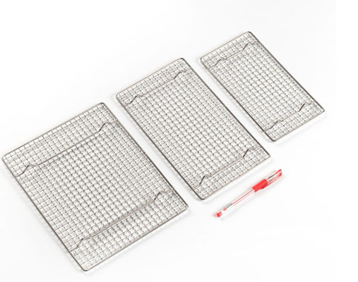 304 acero inoxidable Grill malla redonda 165-550 mm resistente a las altas temperaturas