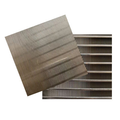 Rejillas de soporte de placas de pantalla de alambre de cuña personalizables para la construcción en acero inoxidable 304/316