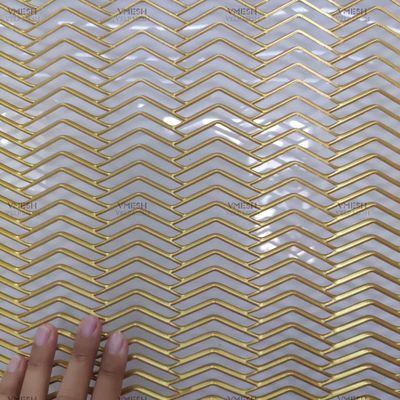 Cuadrícula metálica de acero al carbono de 4 mm para decoración