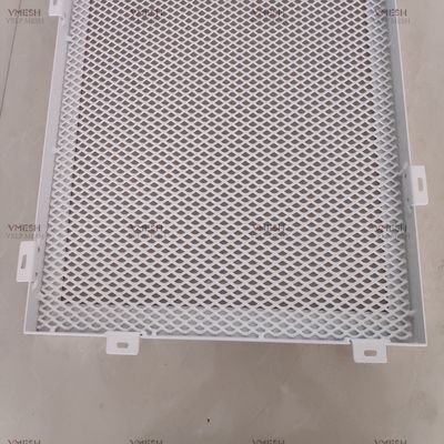 Malla metálica ampliada galvanizada revestida del PVC de la malla metálica ampliada para los guardias de la ventana
