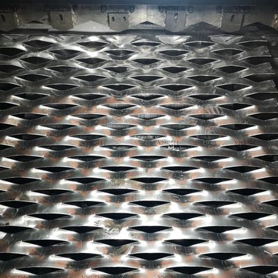 Hoja de malla metálica expandida de aluminio PVDF para la decoración de edificios