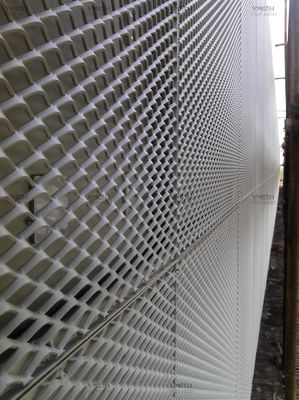 Envasado en polvo de aluminio de malla metálica expandida para decoración de paredes