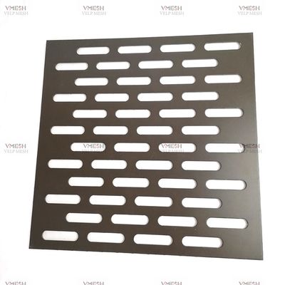 Revestimiento de fachada de metal perforado de aluminio para paredes decorativas