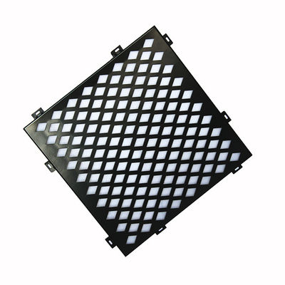 Fachadas metálicas perforadas de PVDF para interiores 1500x2500mm Malla decorativa