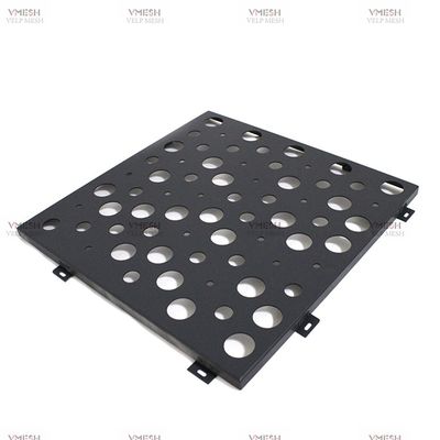 Paneles de metal perforado de aluminio para revestimiento de paredes exteriores