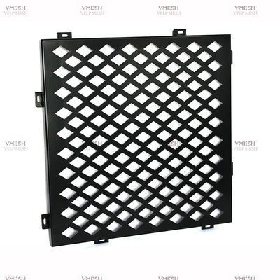 Paneles de metal perforado de aluminio para revestimiento de paredes exteriores