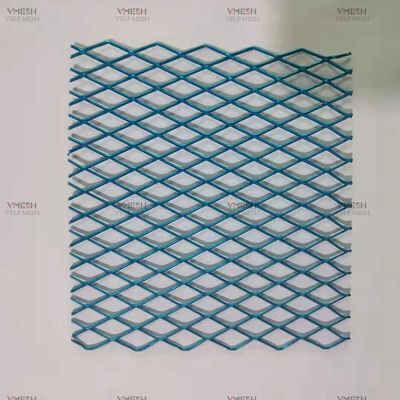 El pequeño agujero de aluminio amplió pies del alambre de metal 4x8