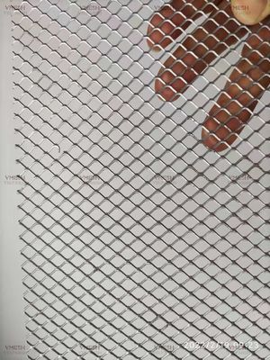 Malla metálica expandida de diamante galvanizado 1x2m Acero al carbono