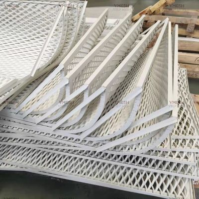 Malla metálica expandida de aluminio personalizada para techos suspendidos