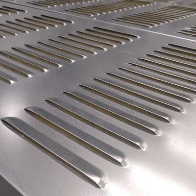Hojas de metal perforado galvanizado con agujeros redondos para decoración