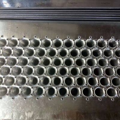 Rejilla perforada O Grip de canal redondo de 5 orificios galvanizada por inmersión en caliente de 300 mm