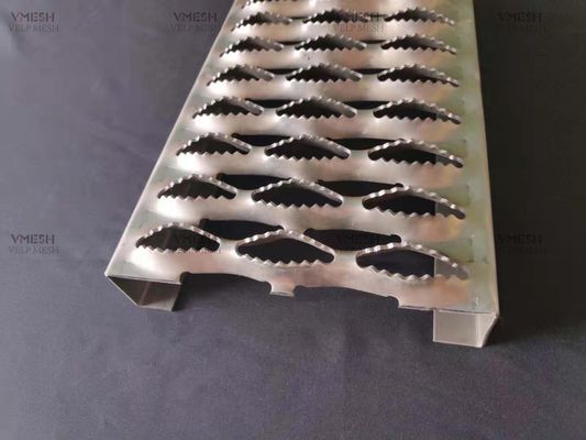 Rejilla de seguridad Grip Strut de diamante galvanizado, espesor 2-4mm