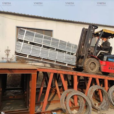 Materiales de construcción anticorrosión Malla de listones de acero galvanizado de alto relieve