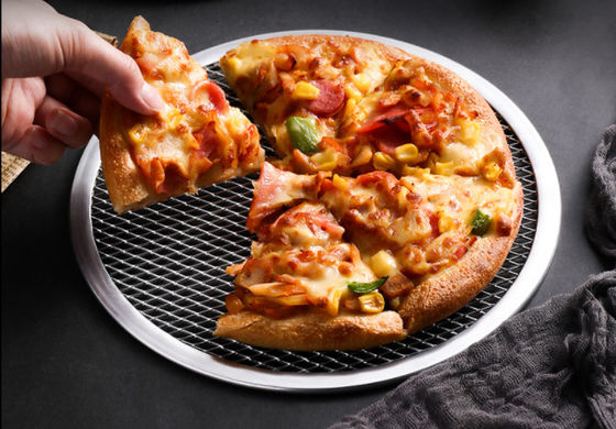 Disco de cocción de pizzas de aluminio 6-18 pulgadas de alta resistencia a prueba de óxido