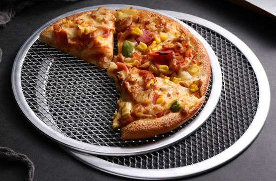 Disco de cocción de pizzas de aluminio 6-18 pulgadas de alta resistencia a prueba de óxido