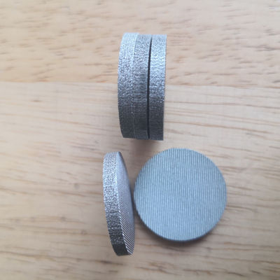 Disco de filtro sinterizado de acero inoxidable para filtración de líquidos