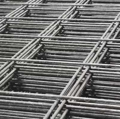 Panel de malla de alambre soldado galvanizado de 2x2 para jaulas de animales