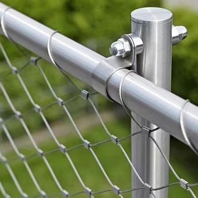 SS 304 316 Cuerdas de alambre de acero inoxidable para balaustradas de zoológicos