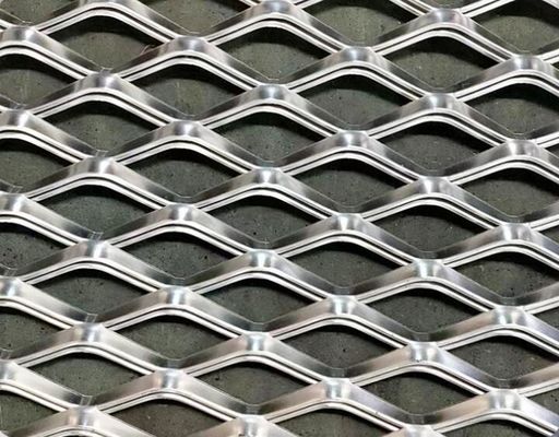 Envasado en polvo de aluminio de malla metálica expandida para decoración de paredes