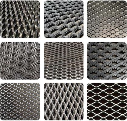 Rejilla de Malla Metálica Expandida Galvanizada Agujero de Diamante Hexagonal