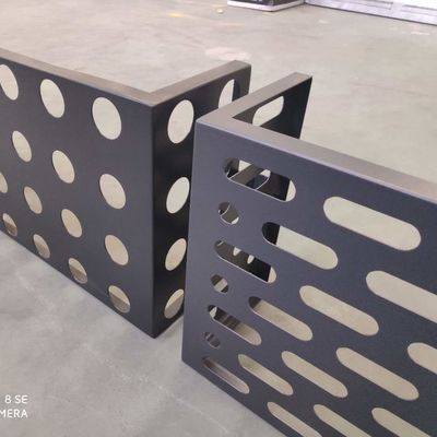 Ranura/acero perforado agujero de Mesh Sheet Aluminum Or Stainless del metal del hexágono