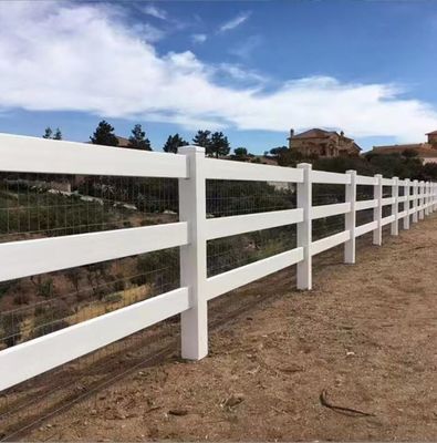 Plastico de vinilo exterior impermeable para cercas de rancho cercas de cercado
