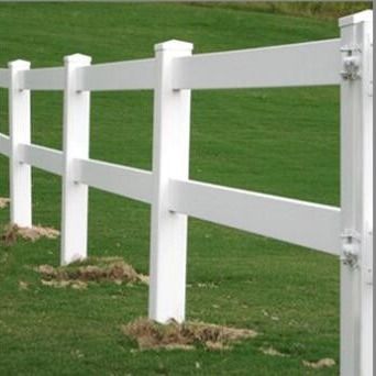 Cubierta de caballo de PVC de 2 raíles y 3 raíles de trabajo pesado