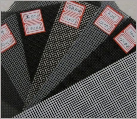 Malla de seguridad de acero inoxidable 14mesh 304/316 para ventanas
