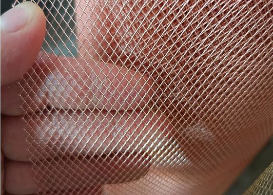 Cobre Diamante Expandido de la malla de metal para el blindaje EMI 0.02-4mm