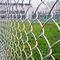 50*50mm Hot Dip Galvanized Chain Link Wire Mesh Fence para la red de campo de fútbol