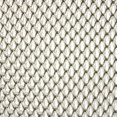 Maquillaje para cortinas de aluminio metálico decorativo, cadena de cortinas, cortina de cortinas, malla de bobina de metal