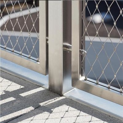 Malla de cable de acero inoxidable SS304/316 para zoológicos y balaustradas