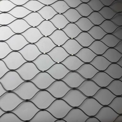 30 * 30mm Flexible fuerte malla de cuerda de acero inoxidable para cercas de seguridad