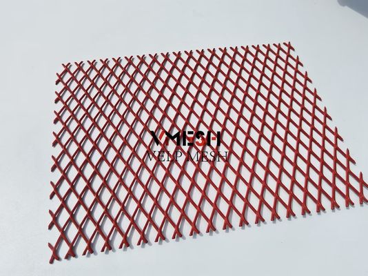 Diseño de fachadas arquitectónicas revestimiento PVDF Decorativo de aluminio de malla expandida