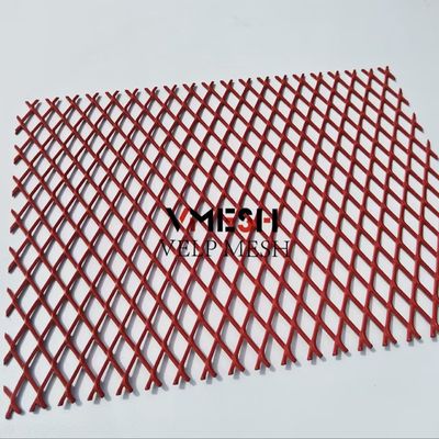 Accesorios para el exterior de aluminio con malla expandida soldada con marco