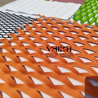 Panel de pared de alta calidad Expandido de pantalla perforada de malla de alambre metálico