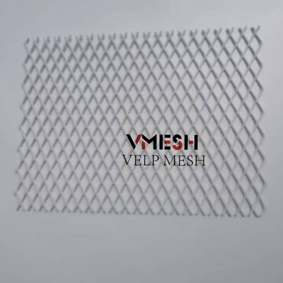 2 mm Placa de aluminio de revestimiento expandido de malla decorativa de pantalla de metal