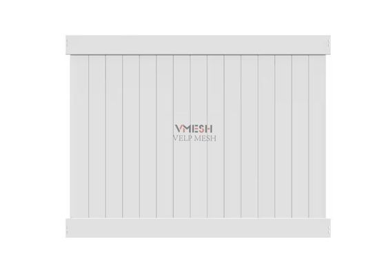 Recinto de privacidad de vinilo de 1.8m x 2.4m para jardín Villa de la piscina
