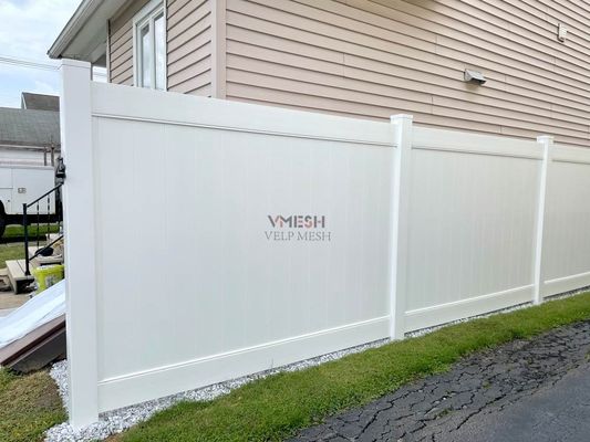 Plastico 8 pies Pvc de privacidad cerca jardín piscina casa villa picot paneles al aire libre