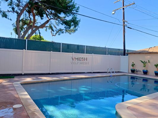 100% virgen 8 Ft Vinyl de la cerca de paneles a prueba de agua para el hogar